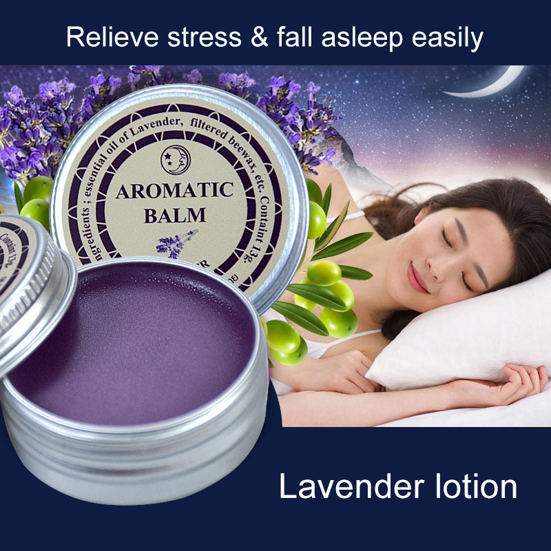 ラベンダー アロマセラピー バーム 15g。ストレス緩和、睡 - Lavender Oil のレビューと価格