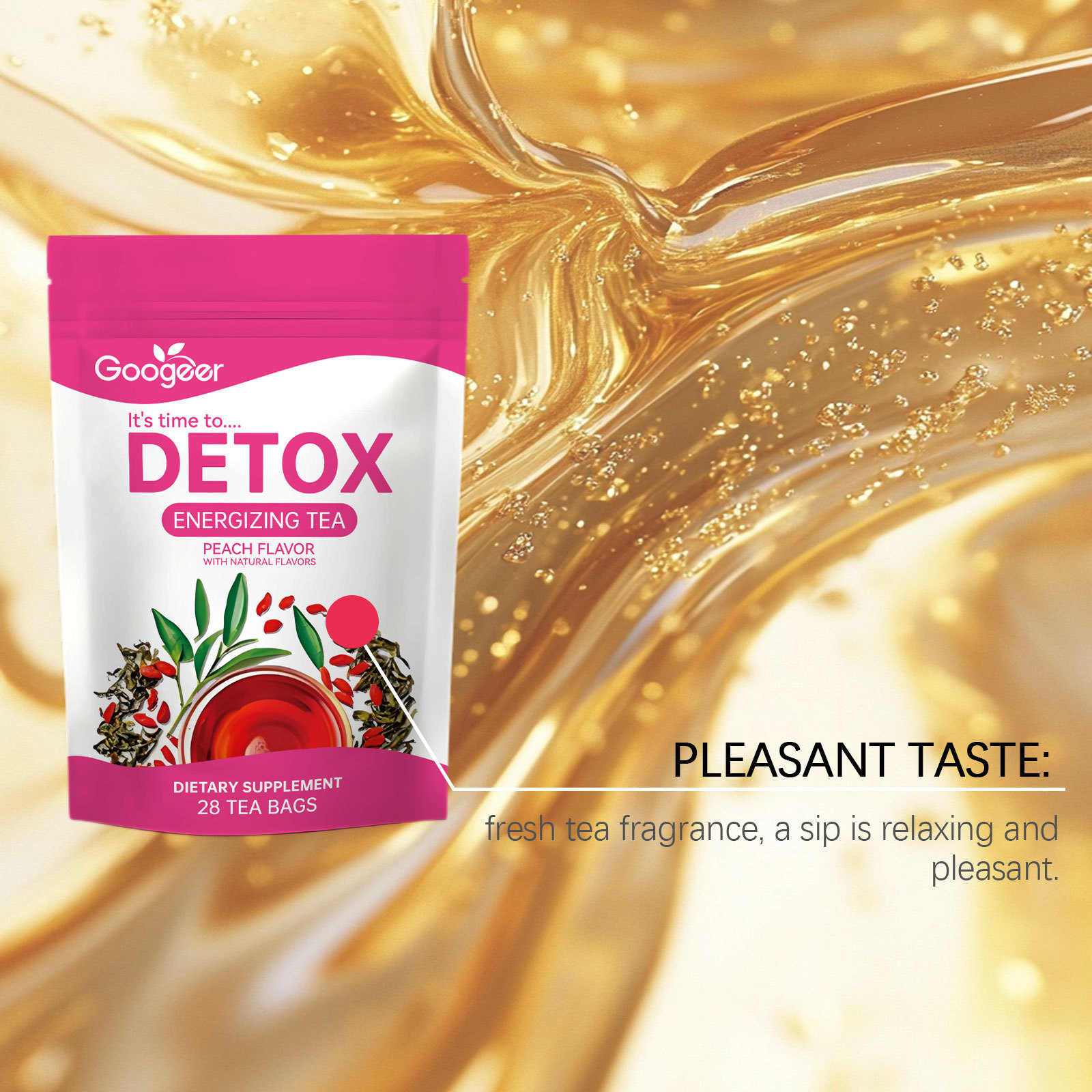 デトックスクレンズティー - ボディトリートメント エナジャ - Herbal Tea のレビューと価格