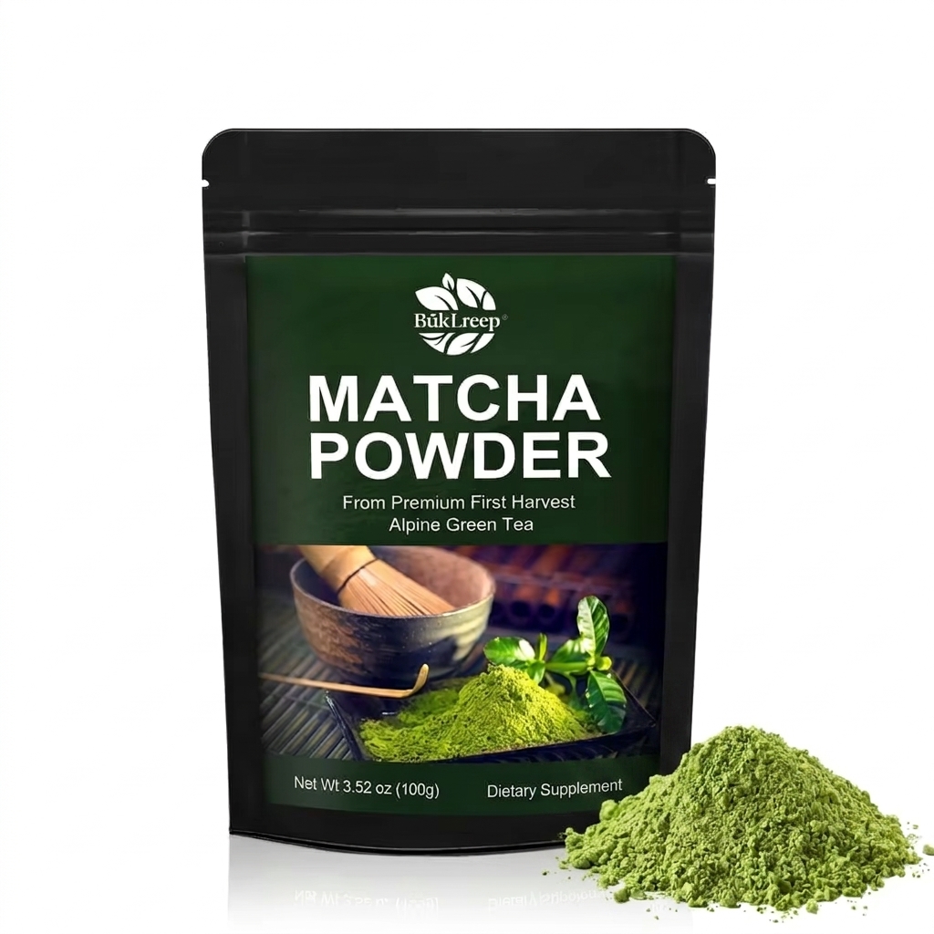 抹茶パウダー、天然エネルギー増強剤＆精神集中力向上剤 |   - Herbal Supplement のレビューと価格